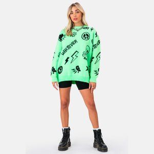 Adika Iconic Oversized Knit Sweater